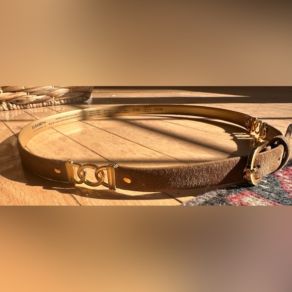 Vintage Liz Claiborne Leather Belt - Picture 2 of 6